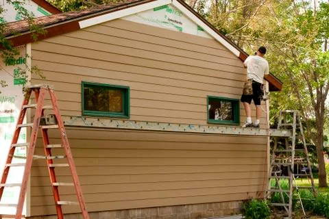 Installing cementboard siding Photos