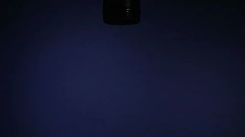 Installing cfl lightbulb 2 Stock Footage 323440