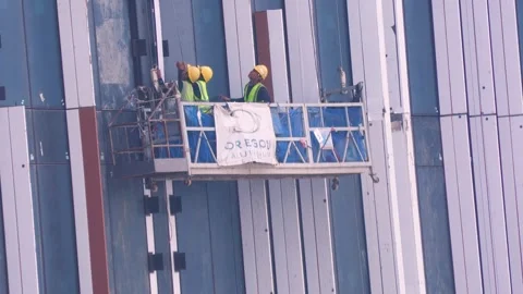 Cladding Building Stock Videos – Royalty-Free HD & 4K Videos