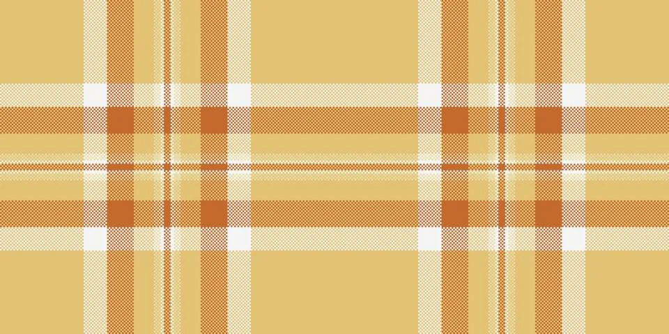 Installing fabric tartan pattern, retro texture vector background. French c.. Illustrazione stock