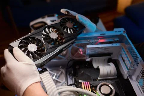 Installing a High Performance GPU in a Custom PC Build A Comprehensive Guide for Stock Photos