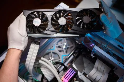 Installing a High Performance GPU in a Custom PC Build A Comprehensive Guide for Stock Photos