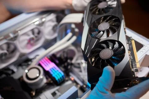 Installing a High Performance GPU in a Custom PC Build A Comprehensive Guide for Stock Photos