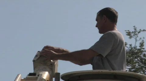  installing Internet2 Stock Footage 712262