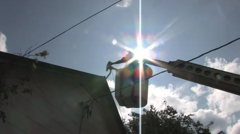  installing Internet20 Stock Footage 712297