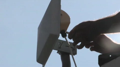  installing Internet21 Stock Footage 712304