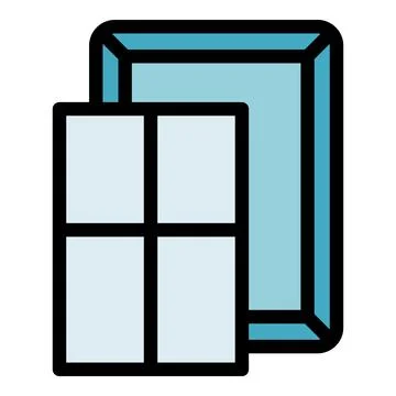 Installing modern energy efficient pvc windows for home renovation Ilustración de archivo