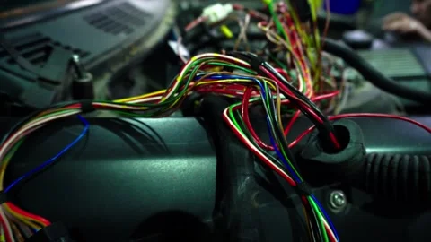 Installing a new powerful engine Stock Footage 328235163