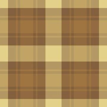 Installing plaid check background, rough tartan fabric seamless. Romance te.. Stock Illustration