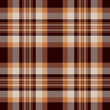 Installing textile check background, crease seamless plaid fabric. Empty te.. Stock Illustration