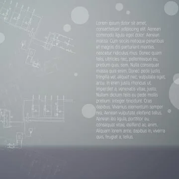 Installing a water heating system. Boiler room vector illustration. Stock Illustration