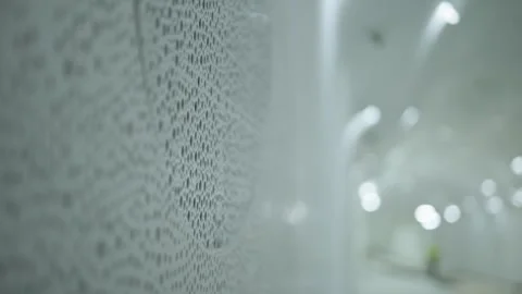 Installment of light system in metro construction site. Vídeo Stock 298229093