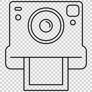 Instant camera 스톡 일러스트