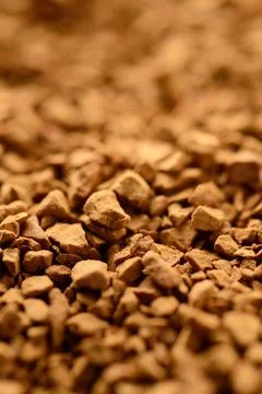 Instant coffee background Stock Photos