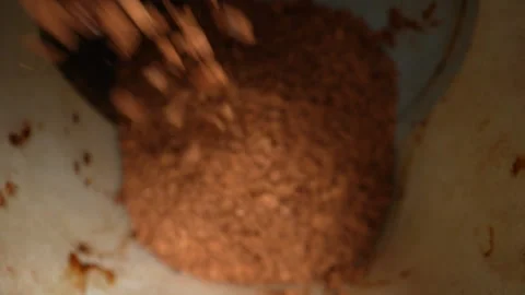 Instant coffee granules. slow motion 库存影片 167710797