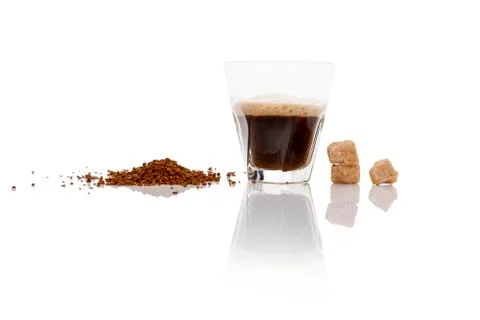 Instant coffee. Stock Photos
