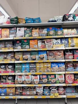 Instant coffee at shelf Stock Photos