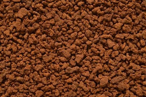 Instant coffee texture. Stock Photos