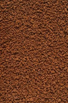 Instant coffee texture. Stock Photos