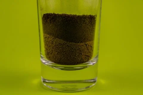 Instant coffee of two varieties Stock Photos