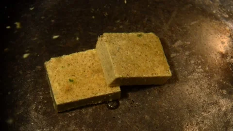 Instant cube soup Stock Footage 250332668