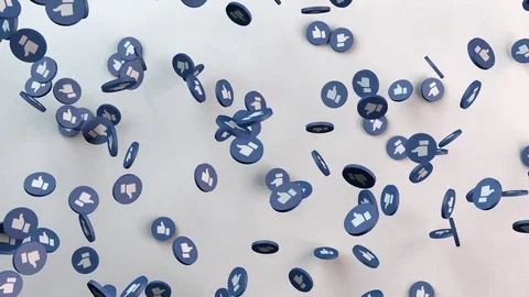 Instant Facebook Like ProResHQ Stock Footage 76357658