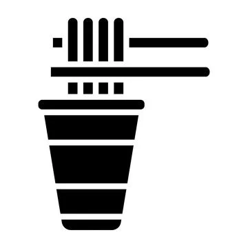 Instant food Vector Icon Design Illustration Stock Illustration