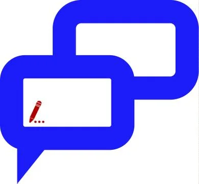 Instant messaging Stock Illustration
