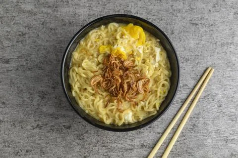 Instant noodle Stock Photos