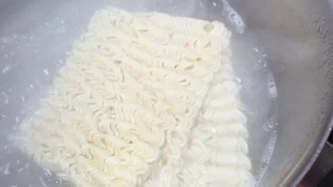 Instant Noodle Ramen Stock Footage 119174973