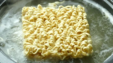 Instant noodles Stock Footage 64198058