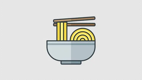 Instant Noodles Stock Footage 291005425