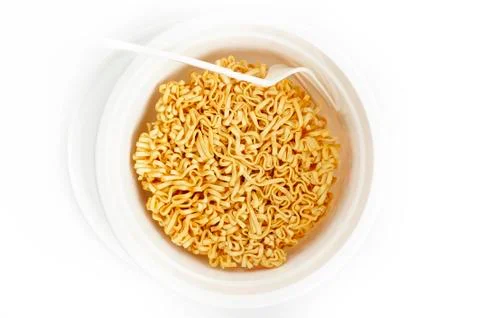 Instant noodles Stock Photos