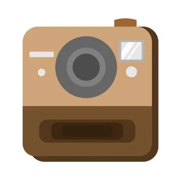Instant Photo Camera Stock Illustration