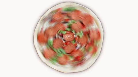 Instant Pizza on Transparent Background Vidéo 87539290