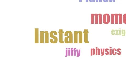 Instant Tagcloud Animated Isolated On White Stock Footage 103096074