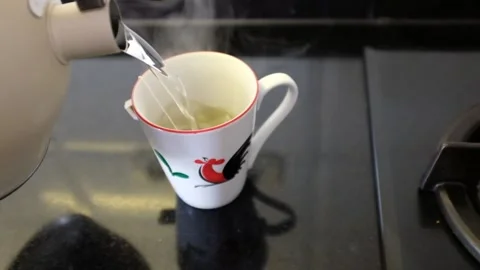 Instant Tea Making Stock Footage 202136575