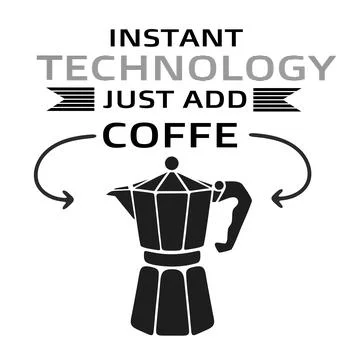 Instant technology Stock Illustration