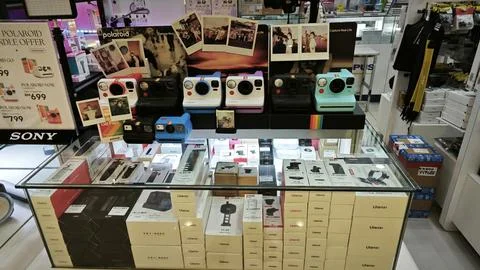 Instax polariod camera Stock Photos