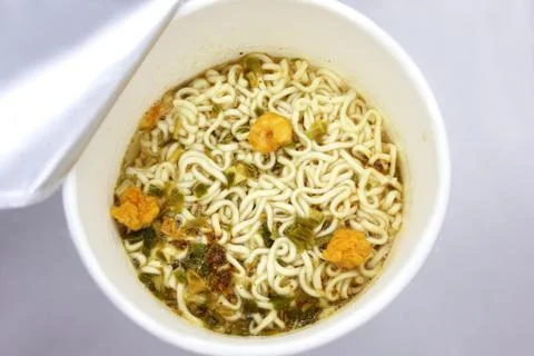 Instnt noodles Stock Photos