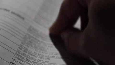 Instruction Manual Stock Footage 237646126