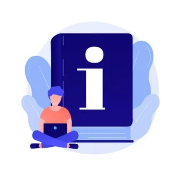 Instruction manual vector concept metaphor Stock Illustration
