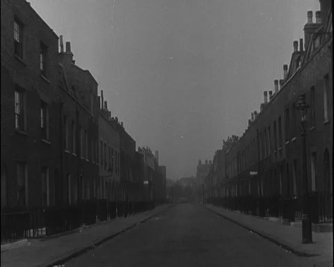 Instructions for the public on how to behave during the war times, UK 1940 Stock Footage 141075829