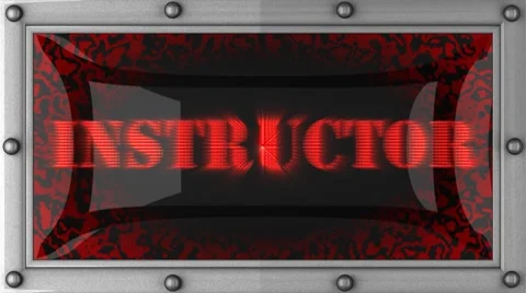 Instructor on led Stock Footage 8760789