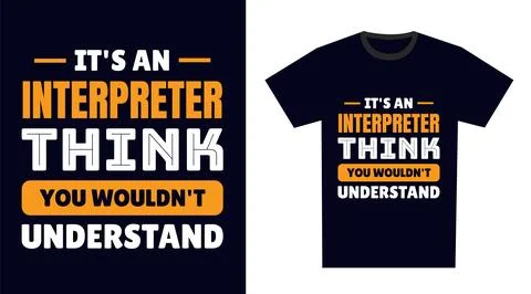 Instructor T Shirt Design. It's an Instructor Thing, You Wouldn't Understand Stock Illustration