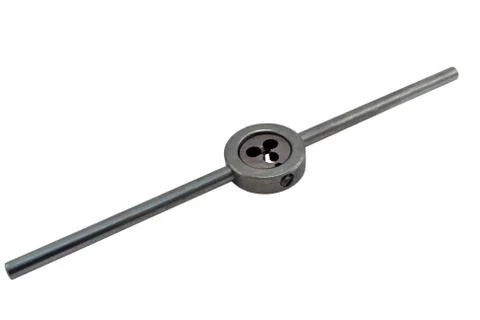 Instrument for cutting of screw-thread Stock Photos