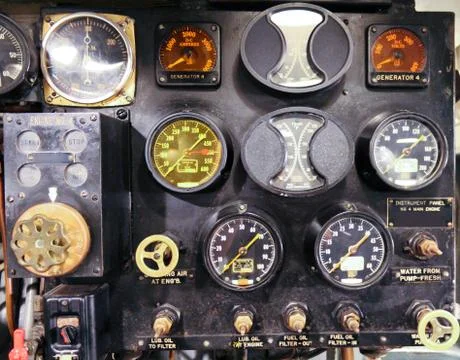 Instrument panel Stock Photos