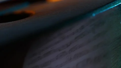 An instrument under artistic light  11 Stock Footage 311344186