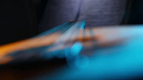 An instrument under artistic light  25 Stock Footage 311345436