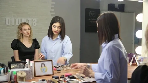 Instruments of beauty Stock Footage 73836092